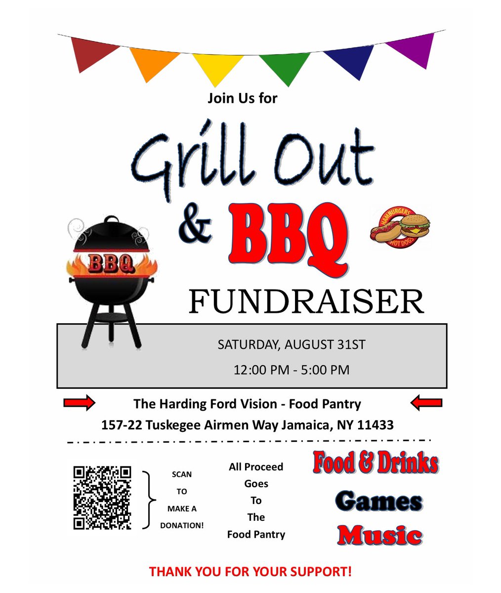 HardingFord's tweet photo. SAVE the Date: Community Fundraising Event! Join us on 08/31/24. @QNS_Together @QCHnyc @EpsilonPiOmega @AdrienneCD28 @nationalgridus @CityHarvest @FoodBank4NYC 
Donate today: https://t.co/T0Nipck3Sp https://t.co/jYoZi9lBqH