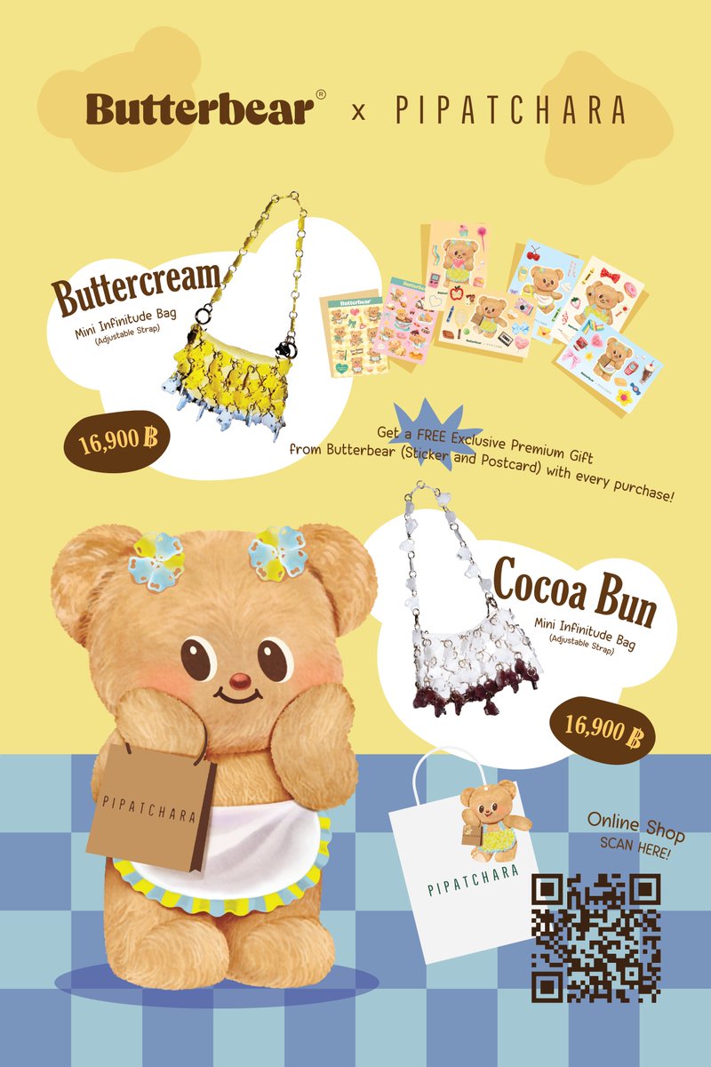 khaopode93's tweet photo. อัพเดตจากทีมงานค่ะ กิ้ดเลยๆ BUTTERBEAR X PIPATCHARA สวยมากๆๆ และรายได้ส่วนนึงนำไปบริจาคให้รพ.ศิริราชเช่นกันค่ะ 🧸💞💝🌷🌿  

#Butterbear https://t.co/5bR21BVQtW