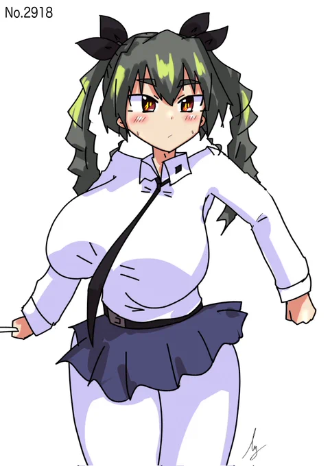 [どした?アンチョビ]#1日1ドゥーチェ 