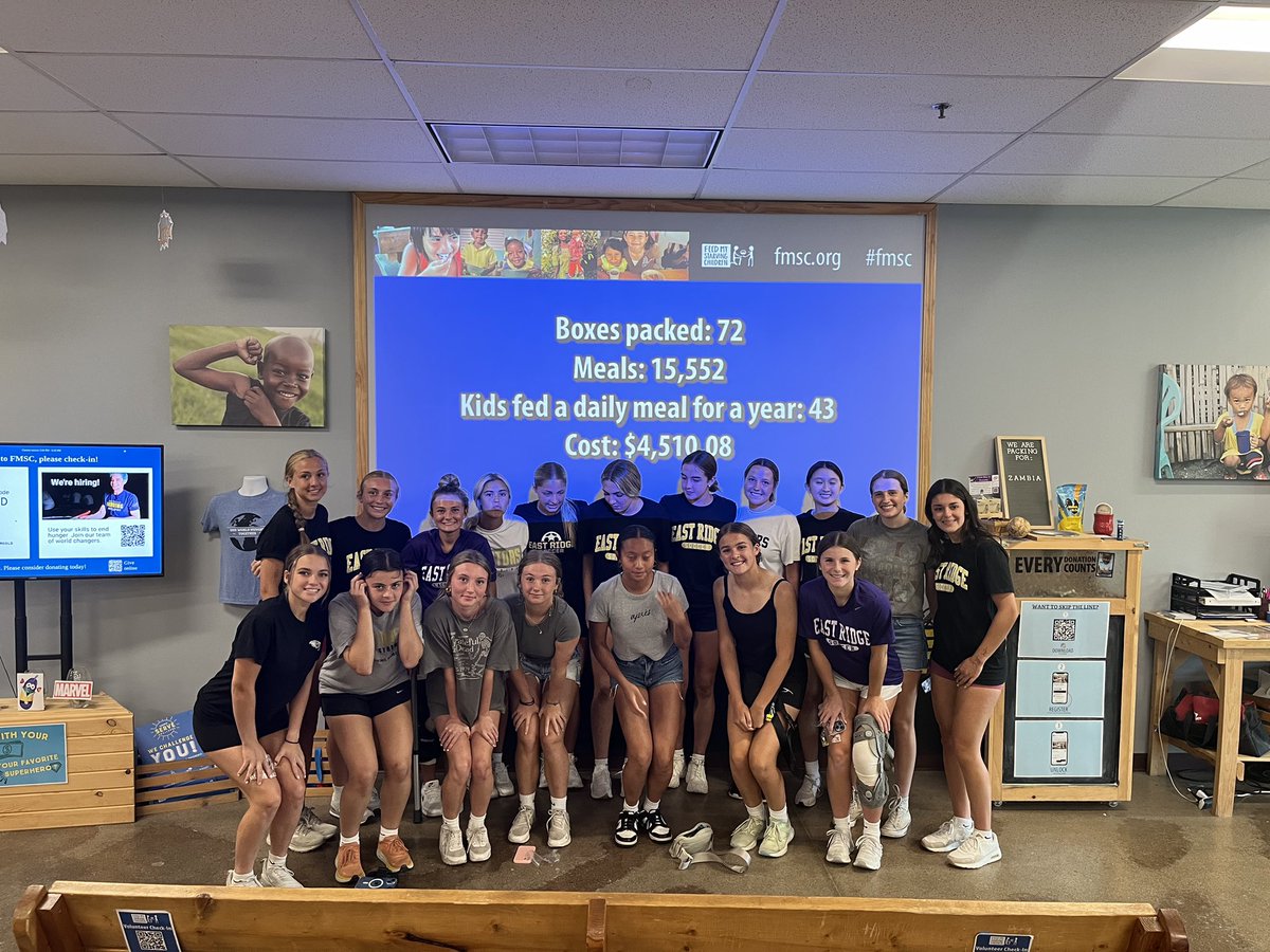 Great day of conditioning on the field with all four teams.  Amazing evening coming together tonight to serve others and grow as a team and as a person.  It’s high school season—#rollraps 🖤💛