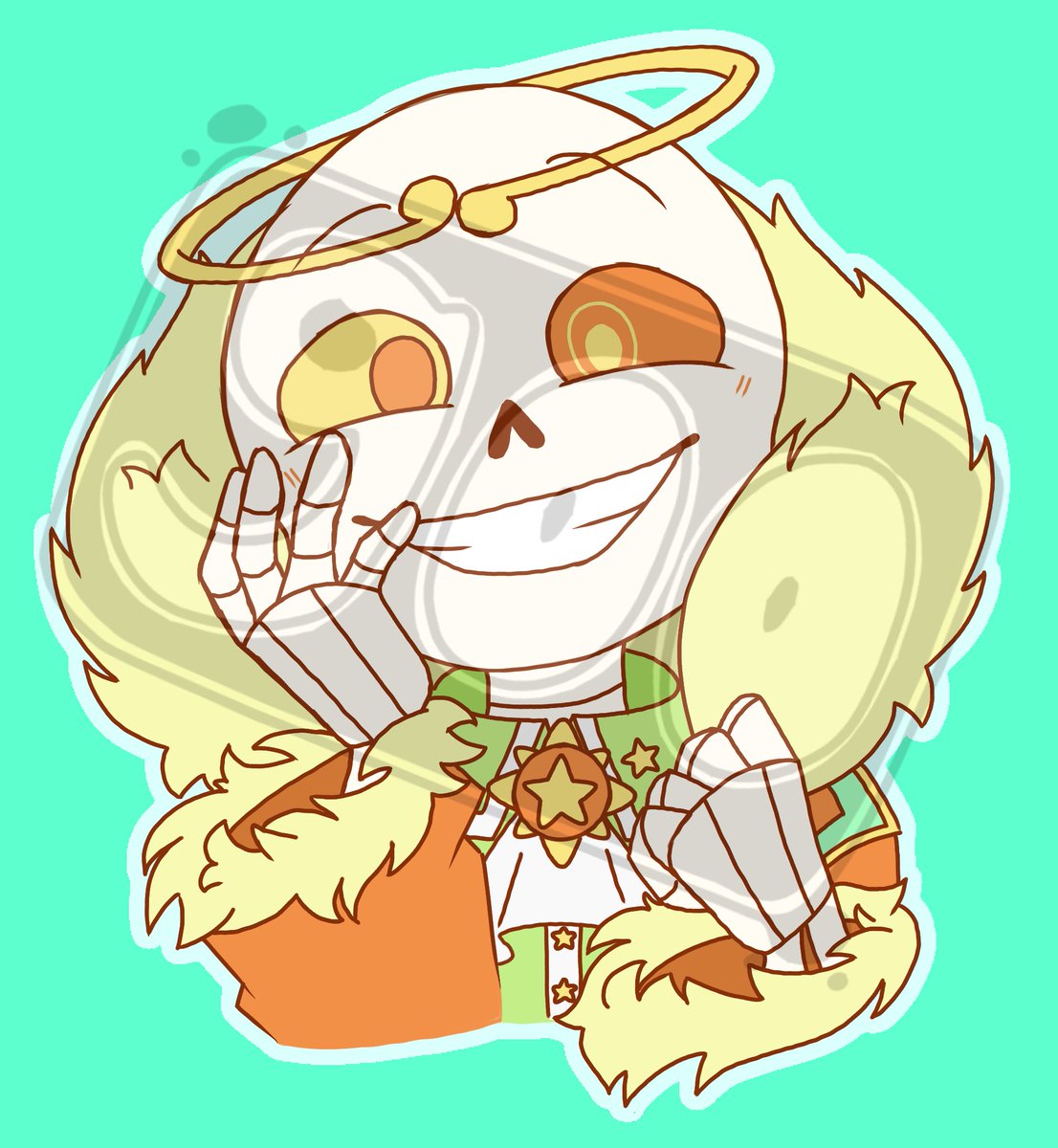 Crawling out of my cave for another moment to post another Kofi request for our beloved <a href="/AdequateMustard/">Addy Q 💙</a> 

I’ve never drawn Swad before- I love his design but its a bit intimidating, although I think I did it justice lol