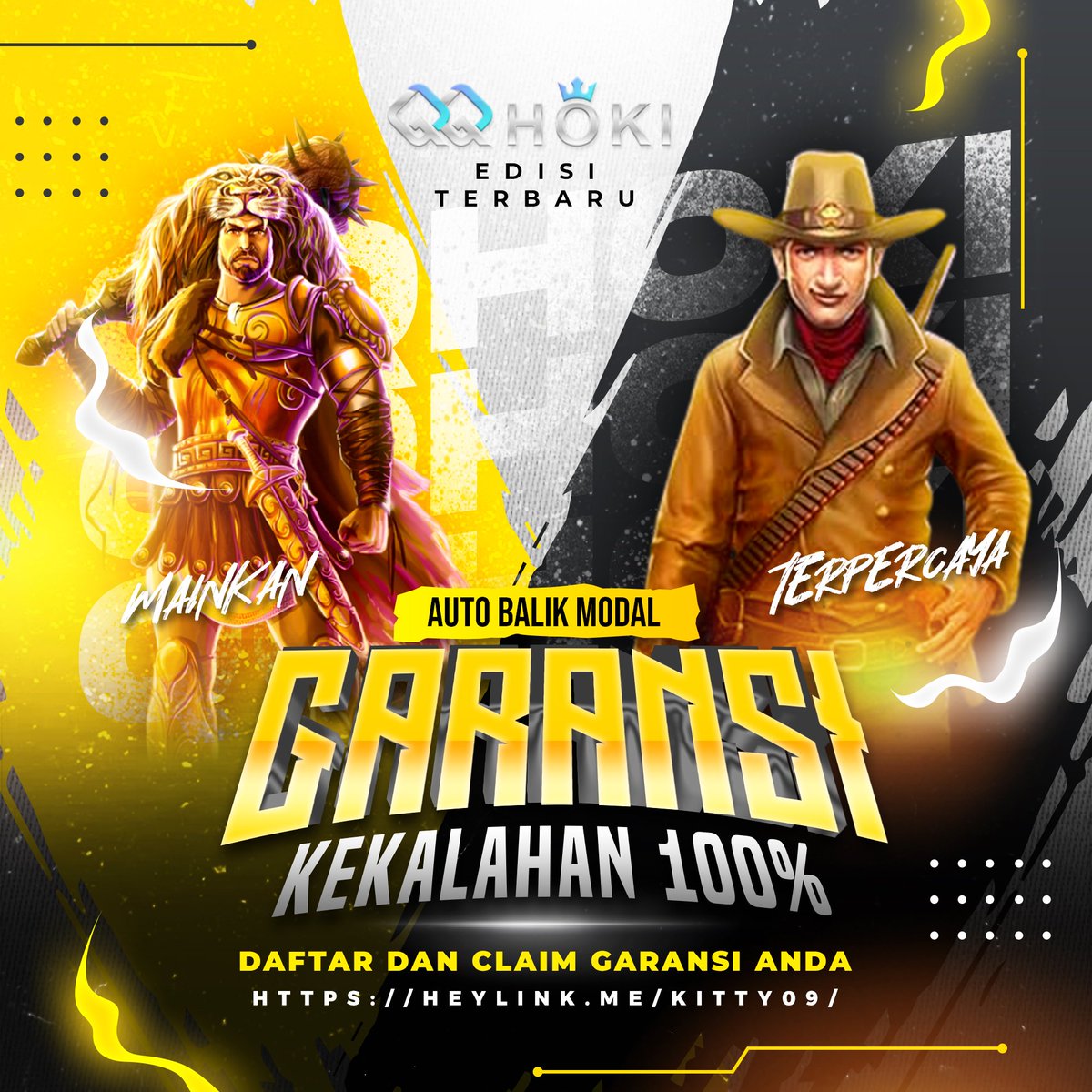 tiaramonic9999's tweet photo. mampir dulu gann, auto balik modal bersama QQHOKI
#QQHOKI #GARANSI100 #freespin #bebasip https://t.co/KqFPjaHak6