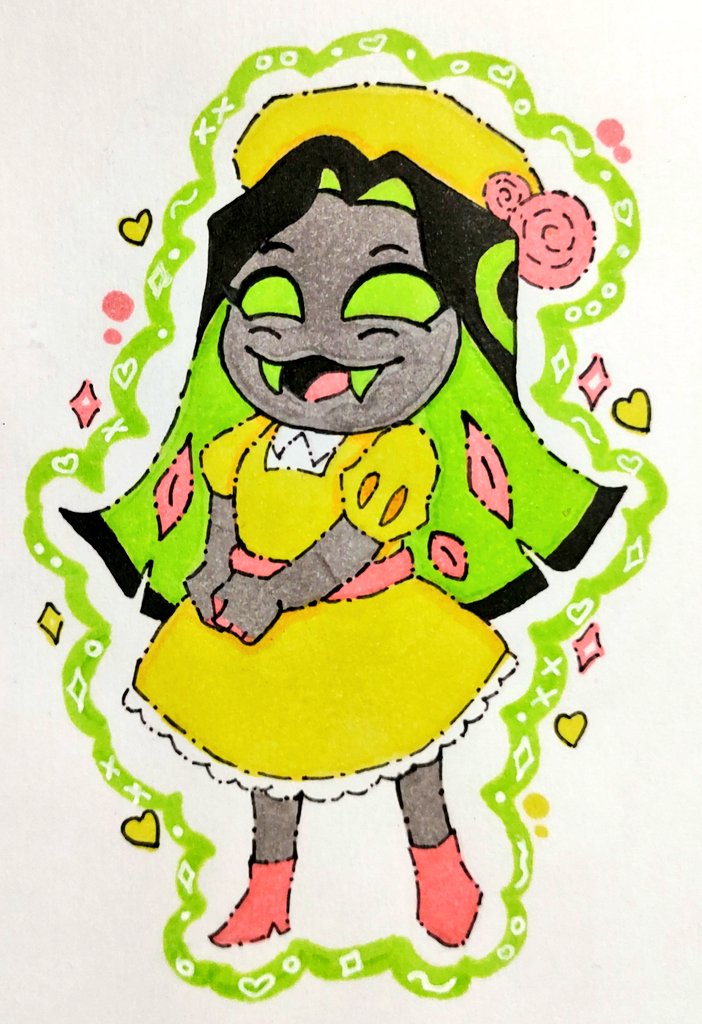 Maki_Magicfood's tweet photo. Hello nation TeaParty, I created a Sir Pentious and Zestial fanchildren. I had a lot of fun drawing her. πβ€οΈπ·οΈ
#TeaParty #Zestious #SirZest #HazbinHotel #HazbinHotelFanart #HazbinHotelSirPentious #HazbinHotelZestial #ZestialMorde #SirZest https://t.co/Fy0THIDiUf