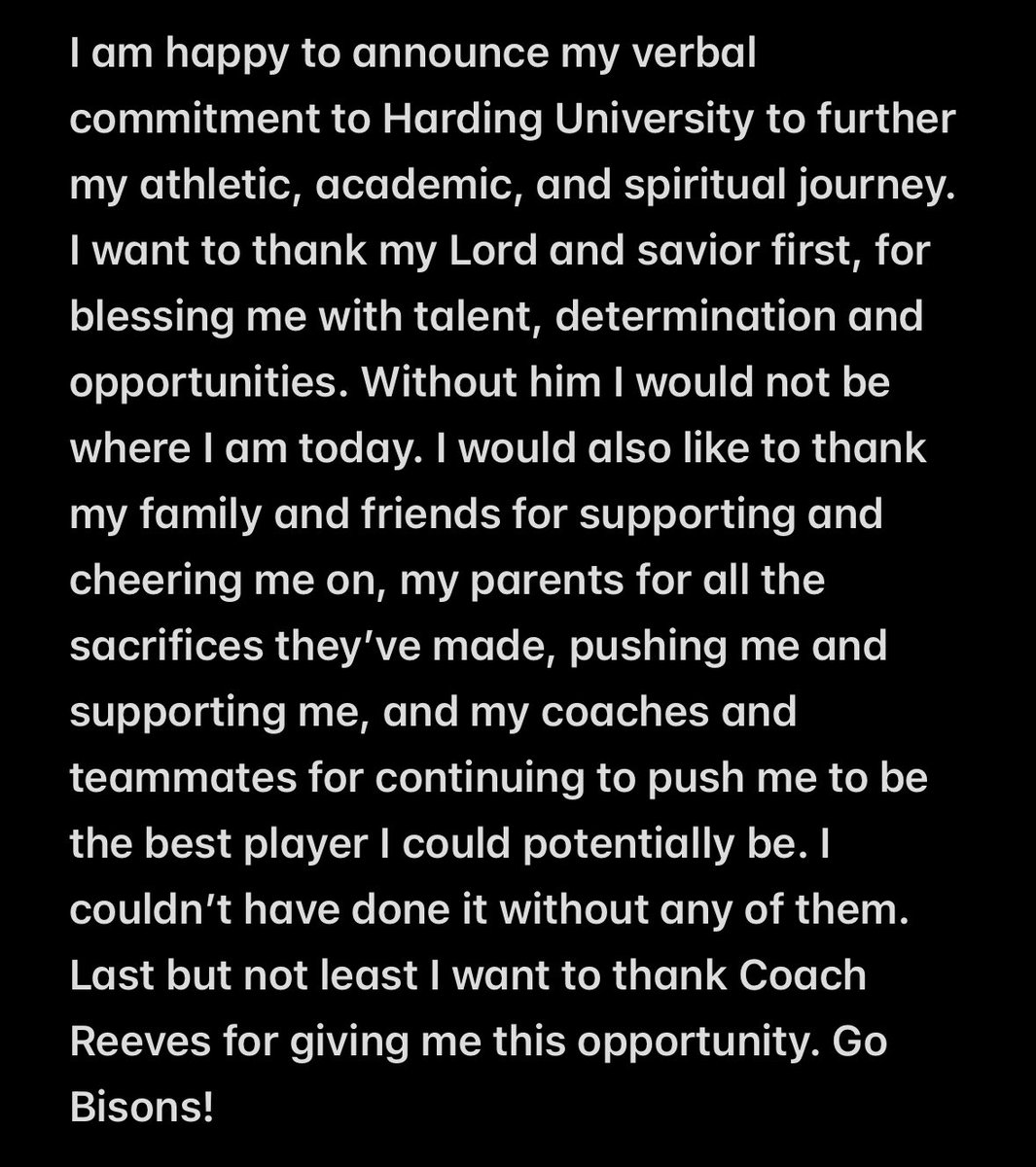 Payton Alexander (@palexander_2025) on Twitter photo Committed‼️
Shout out to all my coaches: Ortiz, Jim, Pat, Brad, Butch, Nate, Linsdey, Shelbi, Misty, Candain, Aly, Sterling, Akins, JayJohn, Blake, and Crawford! thank y’all for everything! <a href="/Harding_SB/">Harding Softball</a> <a href="/IGDFW_Bryant/">18u Impact Gold Premier Bryant</a> <a href="/TimberCreekSB/">Timber Creek Softball</a> Committed‼️
Shout out to all my coaches: Ortiz, Jim, Pat, Brad, Butch, Nate, Linsdey, Shelbi, Misty, Candain, Aly, Sterling, Akins, JayJohn, Blake, and Crawford! thank y’all for everything! <a href="/Harding_SB/">Harding Softball</a> <a href="/IGDFW_Bryant/">18u Impact Gold Premier Bryant</a> <a href="/TimberCreekSB/">Timber Creek Softball</a>