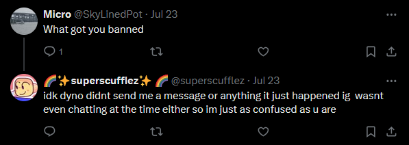 FlNALACT's tweet photo. @superscufflez You seemed clueless at first until I pulled up the screenshots, all I did was show why you were banned + justified https://t.co/fMY58U26qa