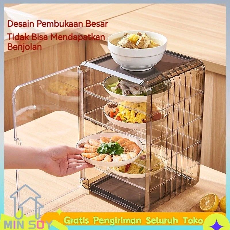 Cek 【COD】Tudung Saji Susun 5 Jumbo/Tudung Saji Rak Makanan/Tudung Saji Kekinian Rak/Tudung Saji Rak Makan Multifungsi Bahan Akrilik Premium Food Organizer BPA Free dengan harga Rp50.399. Dapatkan di Shopee sekarang! s.shopee.co.id/7UwJkqfncK?sha…