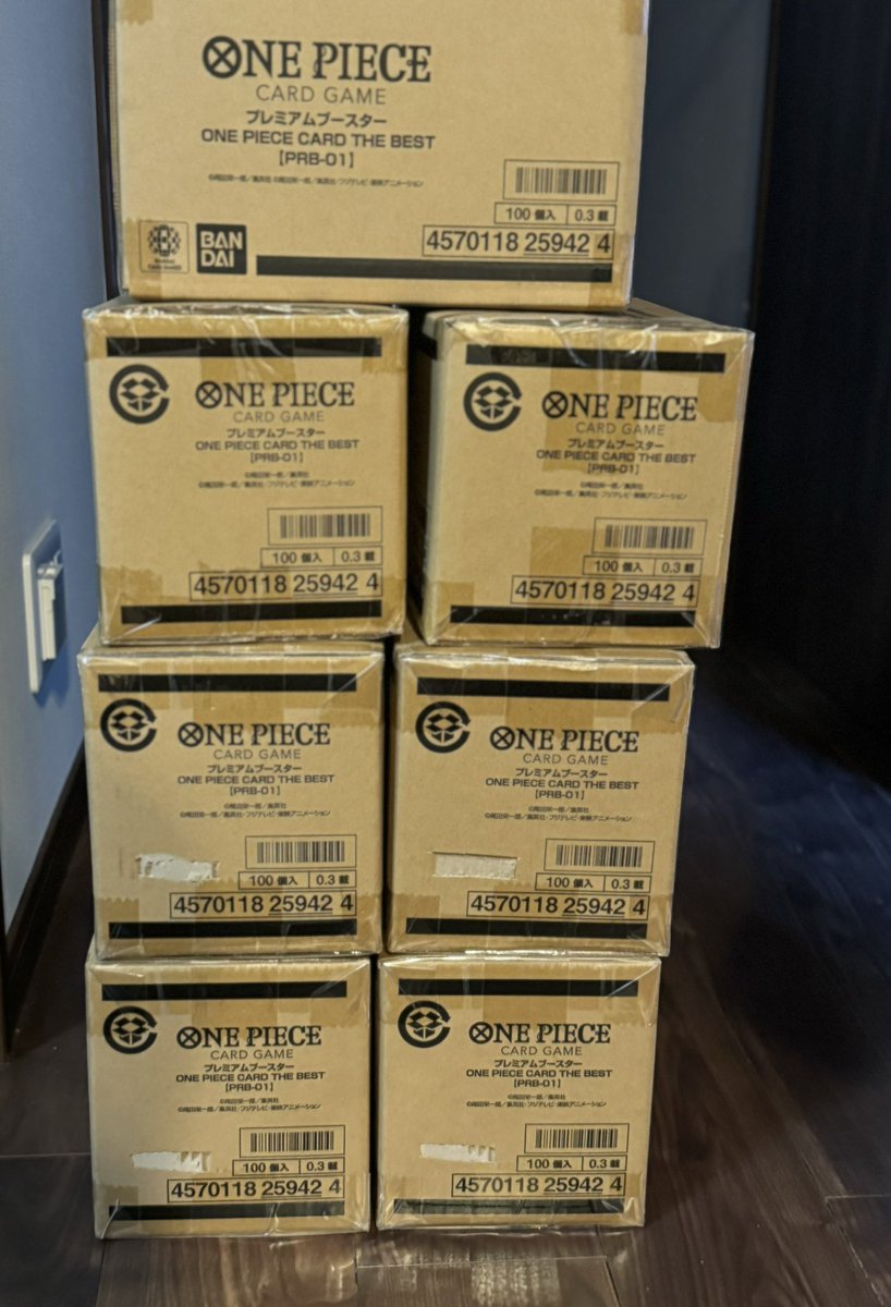 Ready to sell from tomorrow! 
Prb-01 ONE PIECE Card The Best!