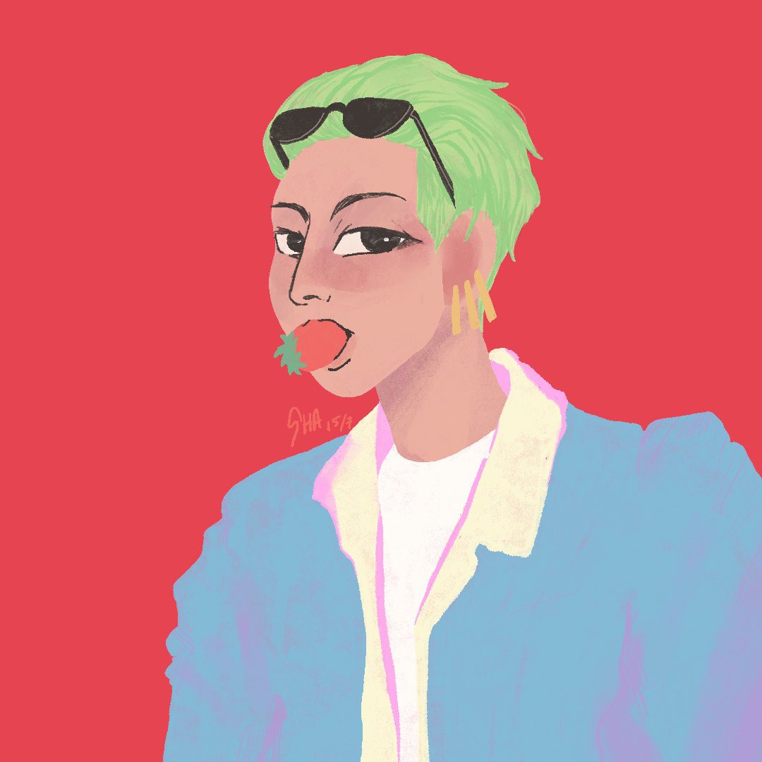 monstreplanet's tweet photo. Zoro is so Mino coded as well as Mino is so Zoro coded so I draw them as one be it Mino as Zoro or the other way around. Both are mi lovely ๐
#MINO #ZORO #์ก๋ฏผํธ #ใญใญใใข #visualishasi https://t.co/3eTNeOztcc