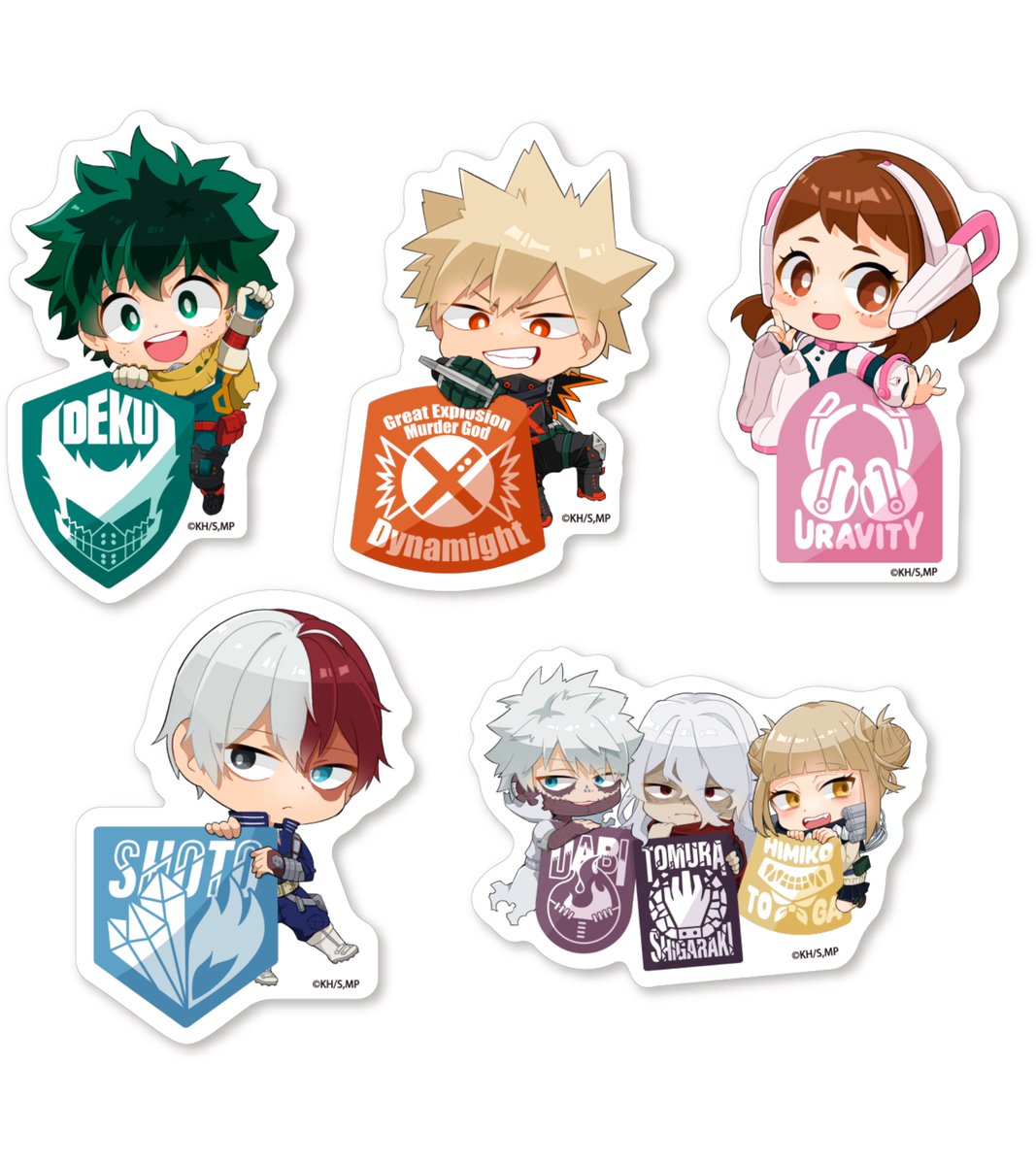 ヒロアカ × ファミマ 【 限定グッズ 】 対象のお菓子購入で以下グッズ