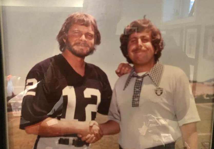 Indiana State Football Alum Mike Ornstein when he worked for the Oakland Raiders. RIP Mike.