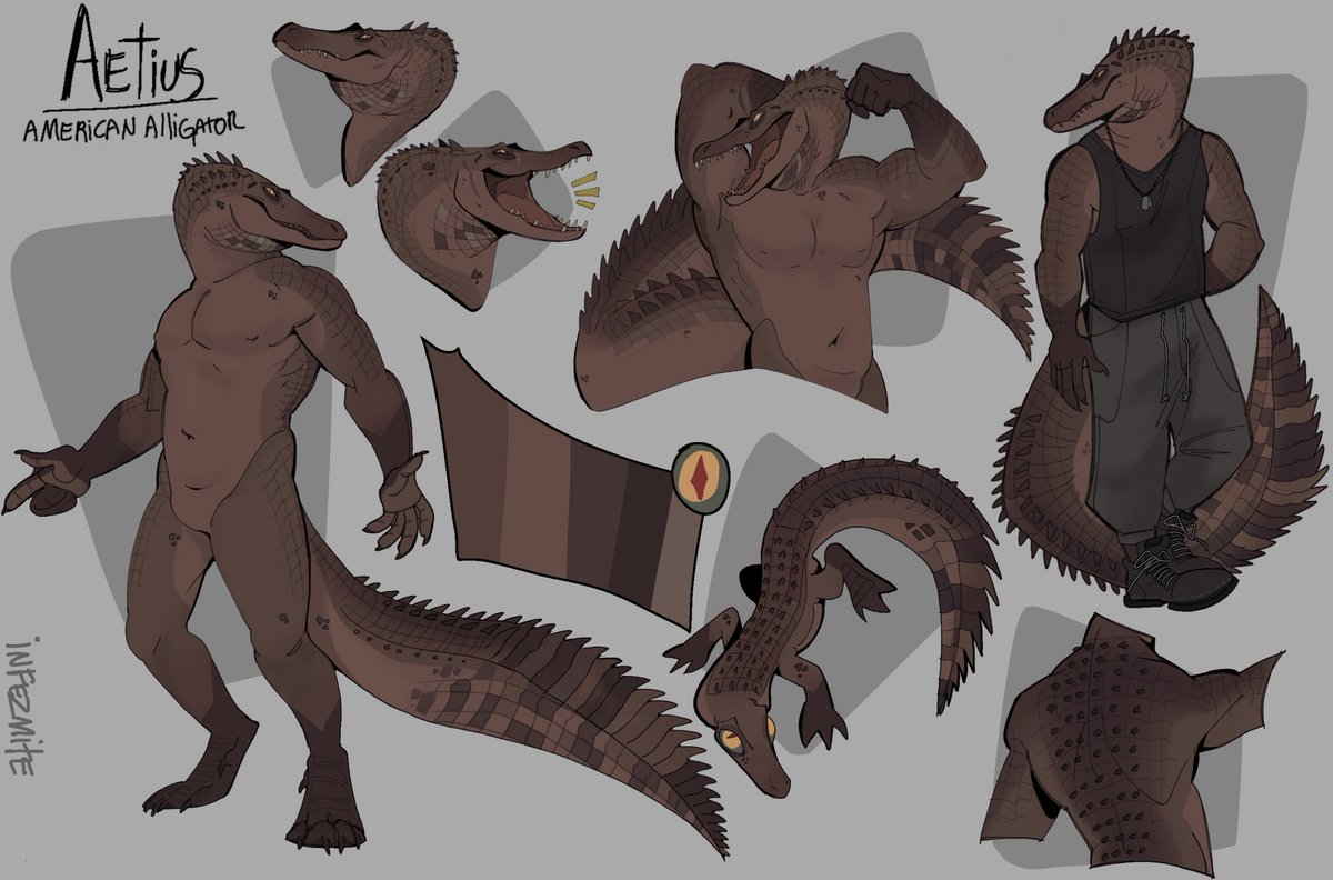 RealAetius's tweet image. New Pinned tweet
Hi I'm Aetius. I like to pretend to be an Alligator and sometimes host events at cons!
I go by they/them pronouns
I also like to stream bizarre games on twitch. twitch.tv/gatorstho
Ref by: @/infezmite