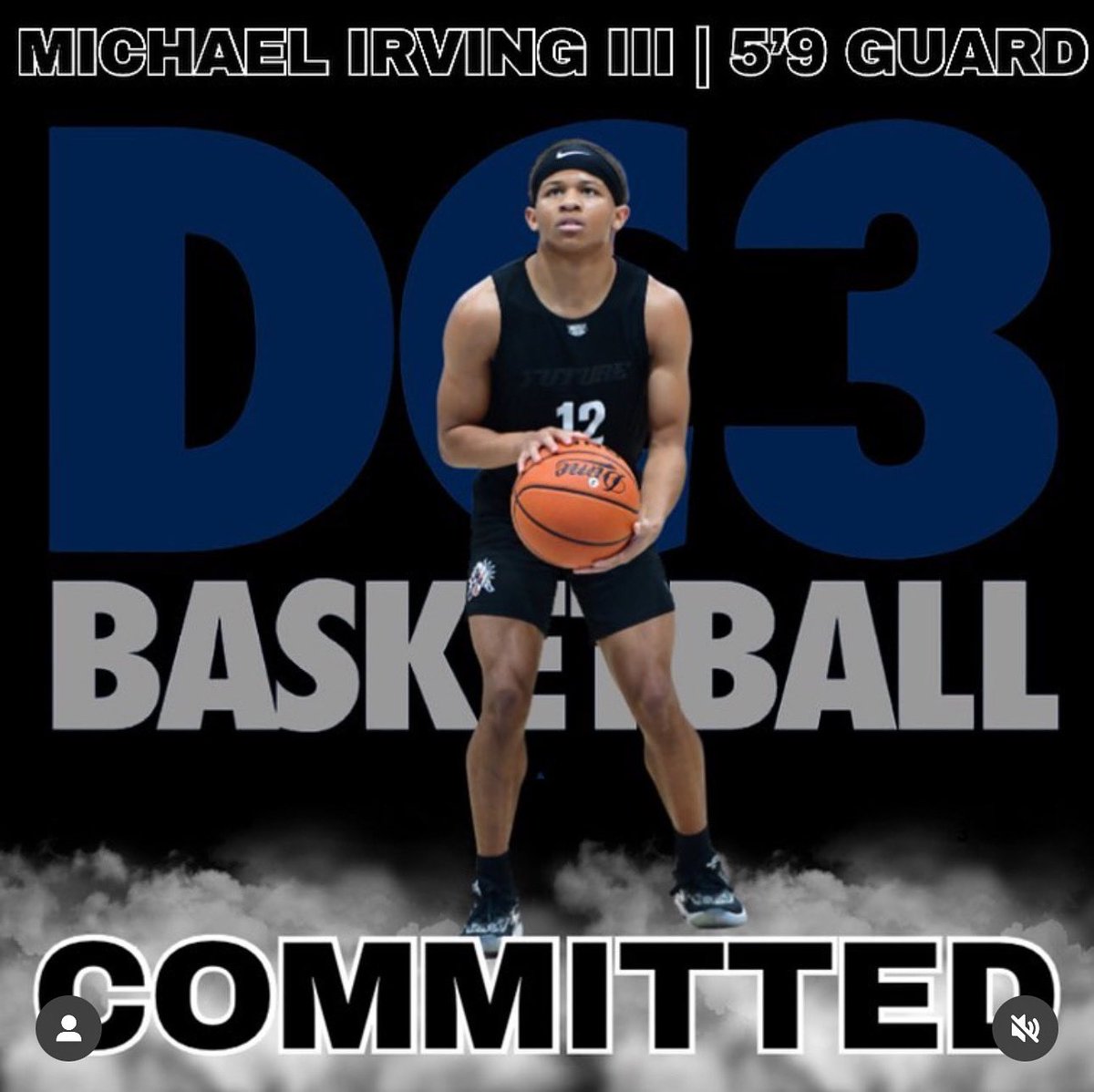 The entire FCP Family Congratulates Mike Irving on his commitment to @dc3mbb and the next step in his hoop and academic journey.