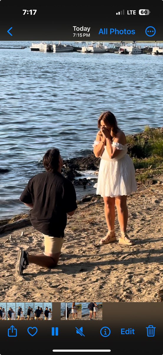 She said yes!!! Congrats Tdub and Lexie. We are happy to add to our family!