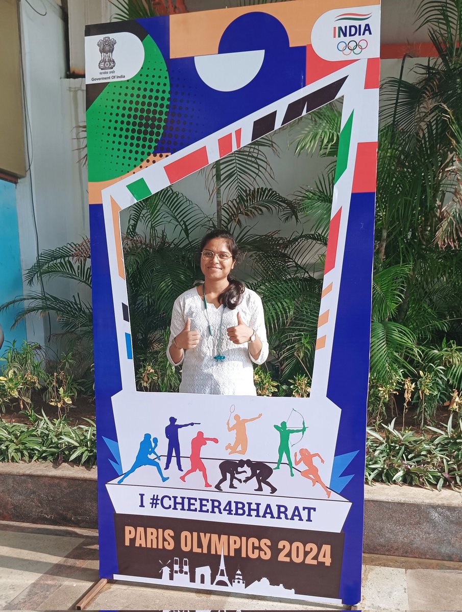 Shailja Purohit (@shailja_purohit) on Twitter photo As the #ParisOlympics2024 finally Kicks off, let's #Cheer4Bharat! 🇮🇳
#Olympics
#Olympics2024
#OlympicGames
<a href="/Olympics/">The Olympic Games</a>
<a href="/Media_SAI/">SAI Media</a>
<a href="/sportwalkmedia/">Sportwalk Media</a> As the #ParisOlympics2024 finally Kicks off, let's #Cheer4Bharat! 🇮🇳
#Olympics
#Olympics2024
#OlympicGames
<a href="/Olympics/">The Olympic Games</a>
<a href="/Media_SAI/">SAI Media</a>
<a href="/sportwalkmedia/">Sportwalk Media</a>