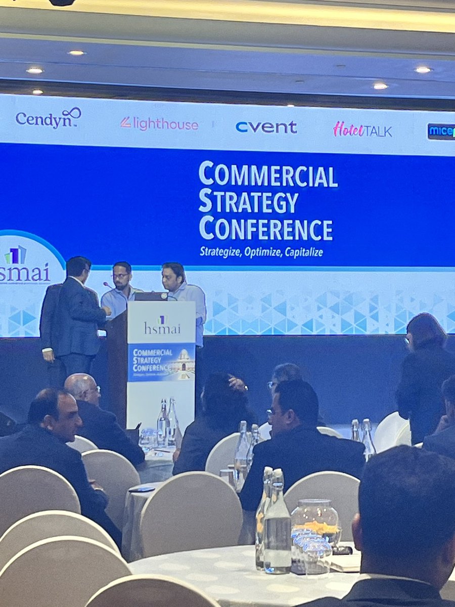 #HSMAI CSC in Delhi in progress. Insightful session from Rajat Wahi, Puneet Mahindroo, Shaurabh Kapadia.