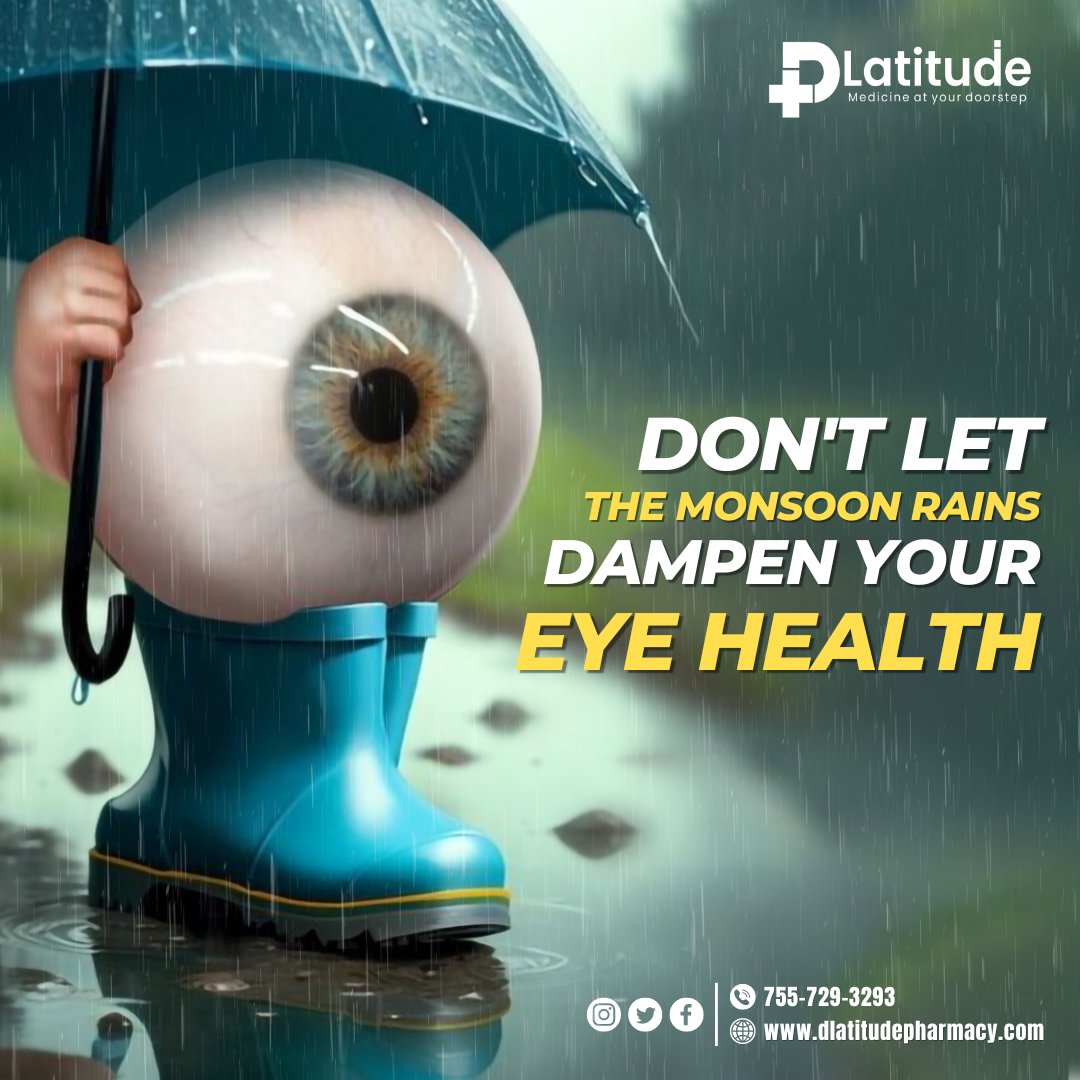 dlatitudee's tweet photo. 🌧️ How Rains Can Dampen Your Eye Health! 🌧️

The monsoon season brings joy, but it can also be a challenge for your eyes.

Learn More
https://t.co/r8koeqokFN

#monsoon #eyehealth #eyecare #humidity #dust #allergies #infections #eyecaretips #eyecarecenter #eyecareforyou #eyecare https://t.co/yu0zb1dLp8