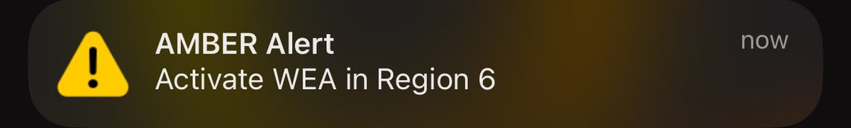 KingzRicky's tweet photo. Wonder what the context on “Activate WEA in Region 6” is 🤔 Definitely missing the details before hitting send.. https://t.co/hobbs2Ns6U