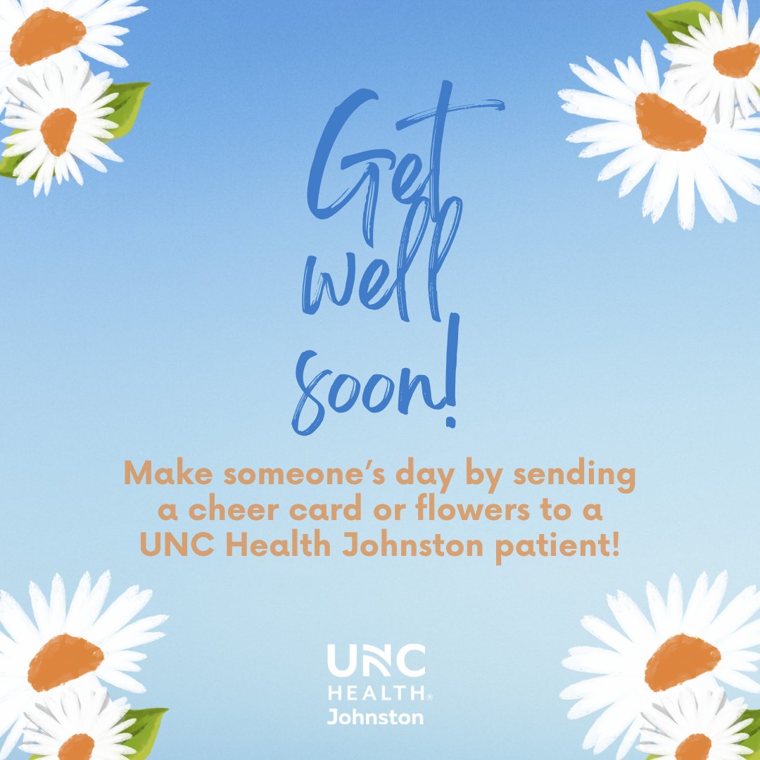 UNC Health Johnston tweet media