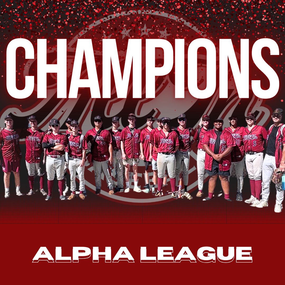 _AllInBaseball's tweet photo. .@Alpha_BSB League Champions! What a summer it has been for @_AllInBaseball https://t.co/WCCLjpFepw