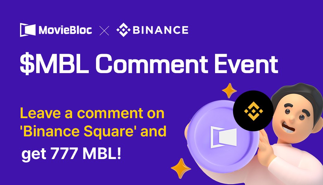 🚀 $MBL Airdrop Event! Retweet &amp; Comment 🙌🏻

🏆Prizes: 777 MBL per winner!**

💰Total Prize Pool: 777,777 MBL!**

⏰Duration: The event runs until the first 1,000 participants join.**

LIVE NOW : Binance users! Leave a supportive comment for $MBL on ‘Binance Square’ and get 777