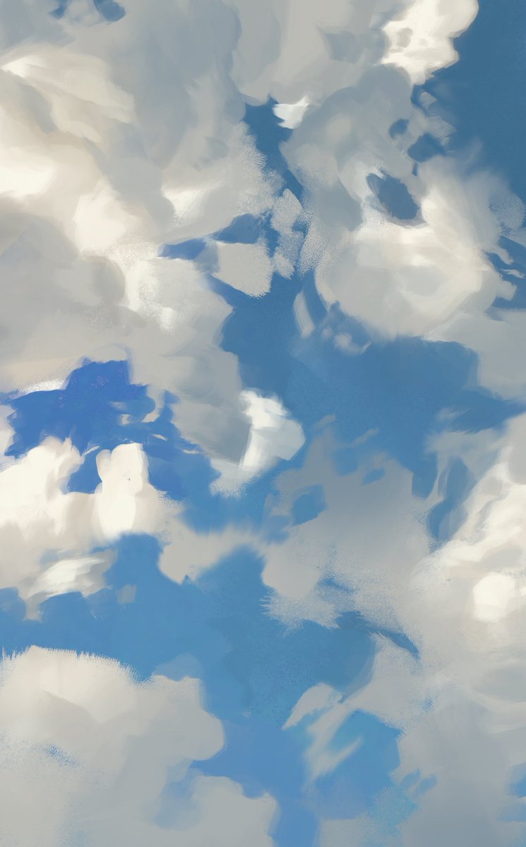 Kielbasa_w's tweet photo. some old cloud/ocean studies i found sitting on my hard drive https://t.co/KsmchFlJdt