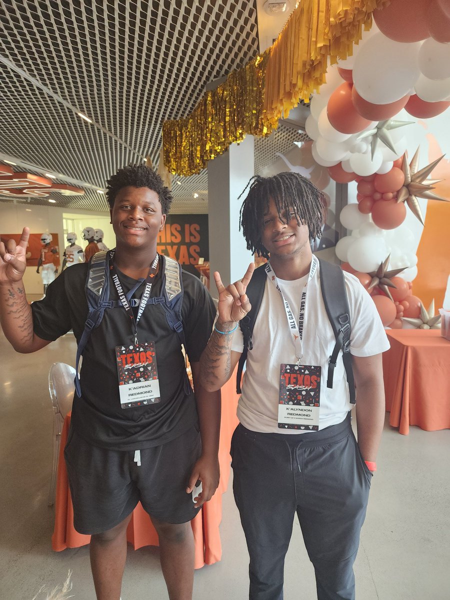 Thank you <a href="/TexasRecruiting/">Texas Football Recruiting</a> for having my family and I out today. I appreciate the invitation and warm embrace. We are grateful to the staff and coaches for a wonderful experience. <a href="/twftraining/">Brandon Tucker / Trenchwarfare</a> <a href="/247Sports/">247Sports</a> <a href="/CoachWilliamsII/">Charlie Williams</a> <a href="/TexasFootball/">Texas Football</a>