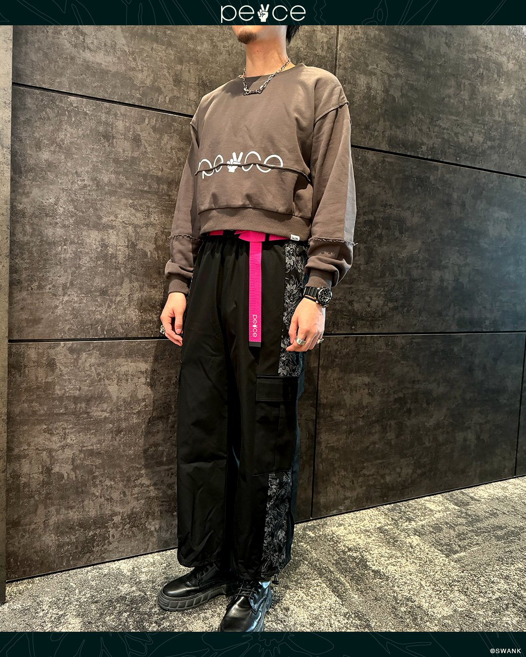 パラライ ParadoxLive SWANK pe✌ce Cargo Pants パラライ ParadoxLive SWANK pe✌ce Cargo Pants
