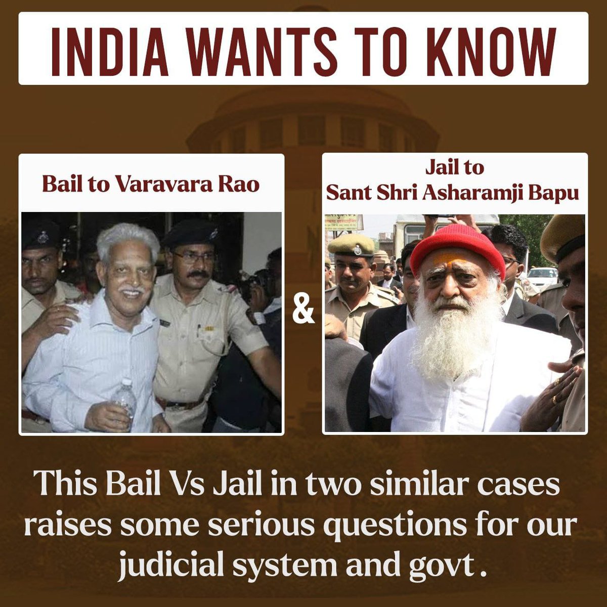 Anjuranglani (@anjuranglani4) on Twitter photo <a href="/AzaadBharatOrg/">AzaadBharat Official</a> #InjusticeMustEnd
पूज्य Sant Shri Asharamji Bapu केस की ओरिजनल FIR में लड़की ने सिर्फ छेड़छाड़ शब्द लिखाया था, इस असली FIR को क्यों बदल दिया गया नकली FIR से ❓ऐसी धांधलेबाजी इस केस को साजिशन प्रूव करती है So
Stand With Innocent
Bapuji ! <a href="/AzaadBharatOrg/">AzaadBharat Official</a> #InjusticeMustEnd
पूज्य Sant Shri Asharamji Bapu केस की ओरिजनल FIR में लड़की ने सिर्फ छेड़छाड़ शब्द लिखाया था, इस असली FIR को क्यों बदल दिया गया नकली FIR से ❓ऐसी धांधलेबाजी इस केस को साजिशन प्रूव करती है So
Stand With Innocent
Bapuji !