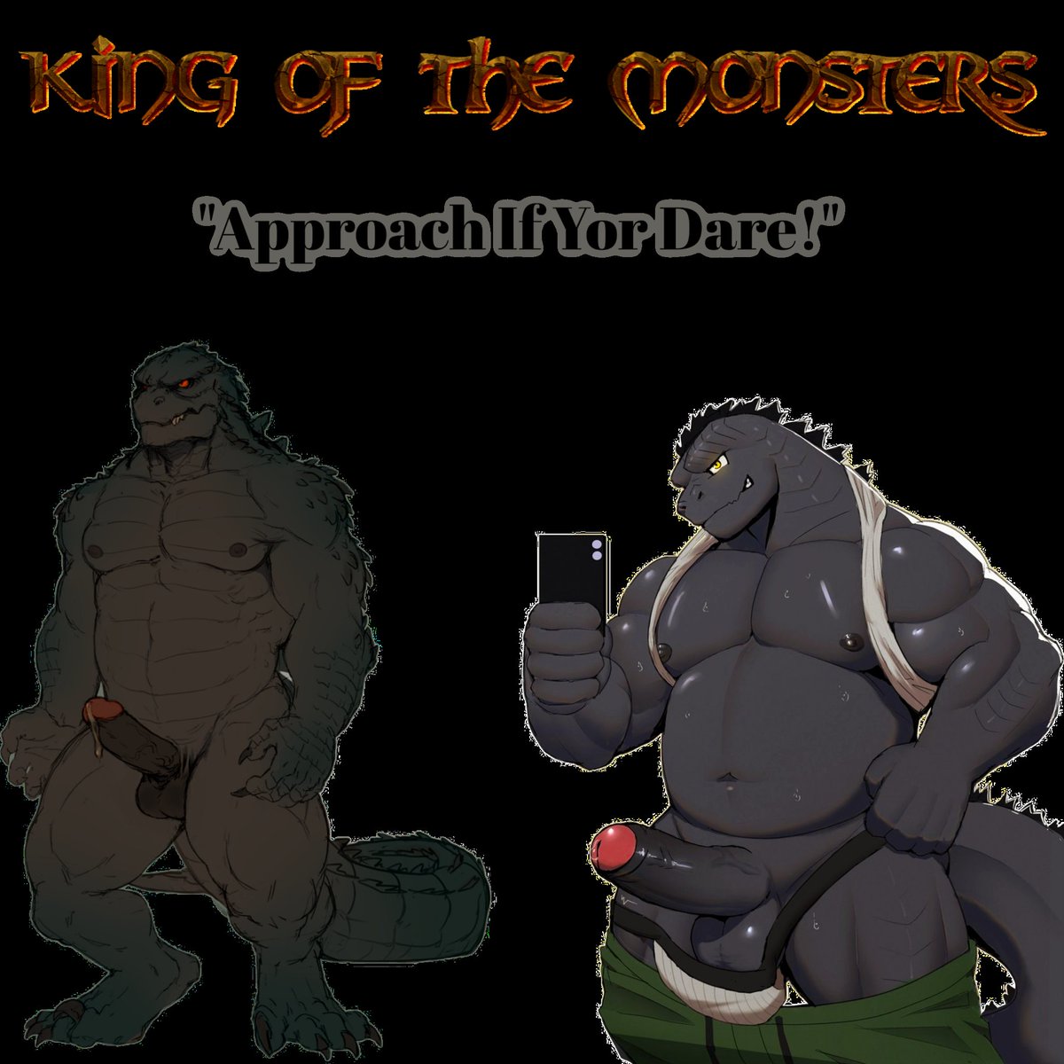 DrakeGodzilla's tweet photo. "Nᴏ ɴᴇᴇᴅ ᴛᴏ ʙᴇ sᴄᴀʀᴇᴅ ᴏғ ᴍᴇ. Hᴇʜᴇʜᴇ."

SFW ᴀɴᴅ NSFW Fʀɪᴇɴᴅʟʏ~

Dᴀᴅᴅʏ Tʏᴘᴇ ᴏғ Mᴏɴsᴛᴇʀ~
100% Pᴜʀᴇʟʏ Rᴏᴍᴀɴᴛɪᴄ https://t.co/3ckqhXVl6X