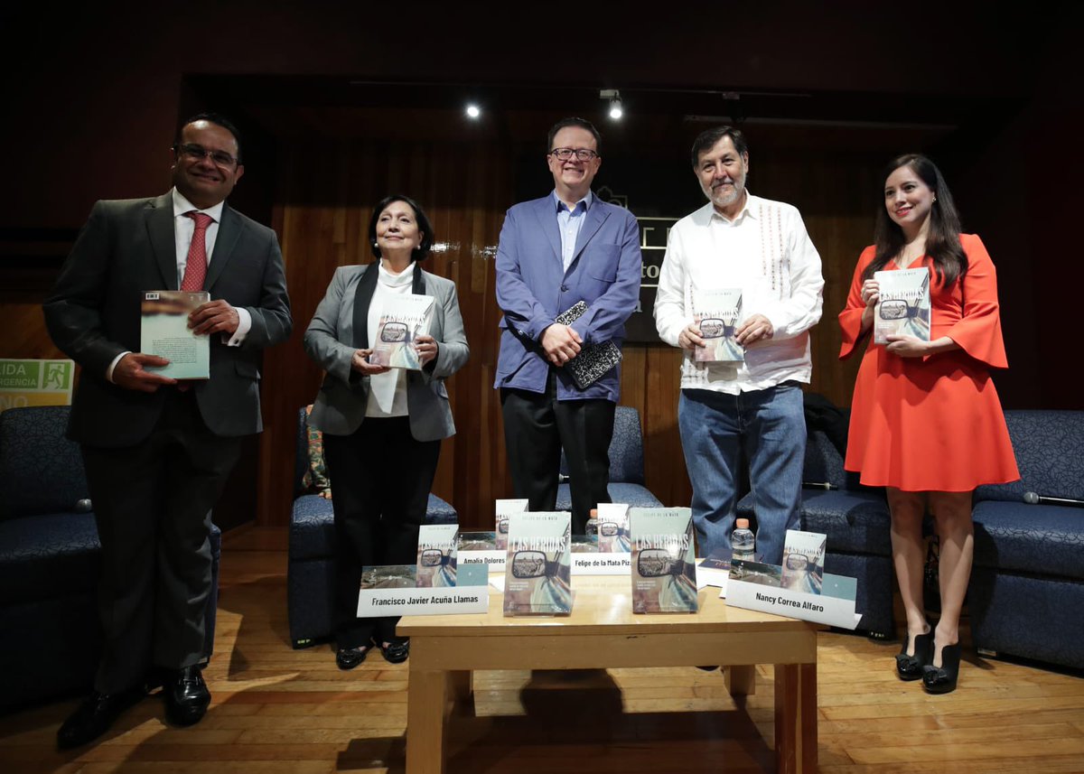 fdelamatap's tweet photo. Mi novela #LasHeridas, además de reflexionar sobre las elecciones de 1988, es una historia sobre vínculos humanos.

Muchas gracias a @amaliagarciamx, @f_javier_acuna, @fernandeznorona y @Nancycorrealf por su participación en la presentación de esta tarde desde el @institutomora. https://t.co/D3JfhKUBGN