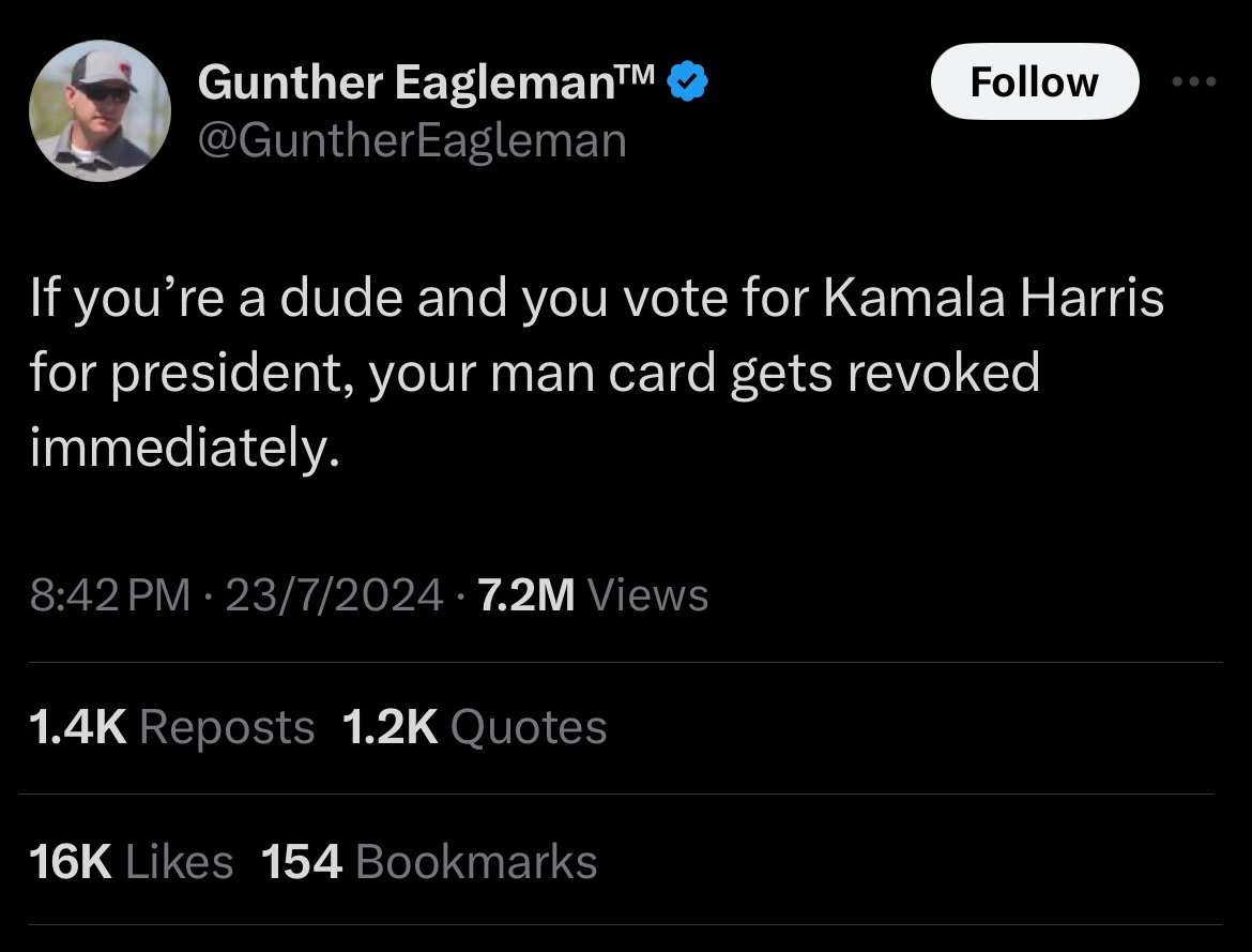 Hot Masculinity Takes tweet media