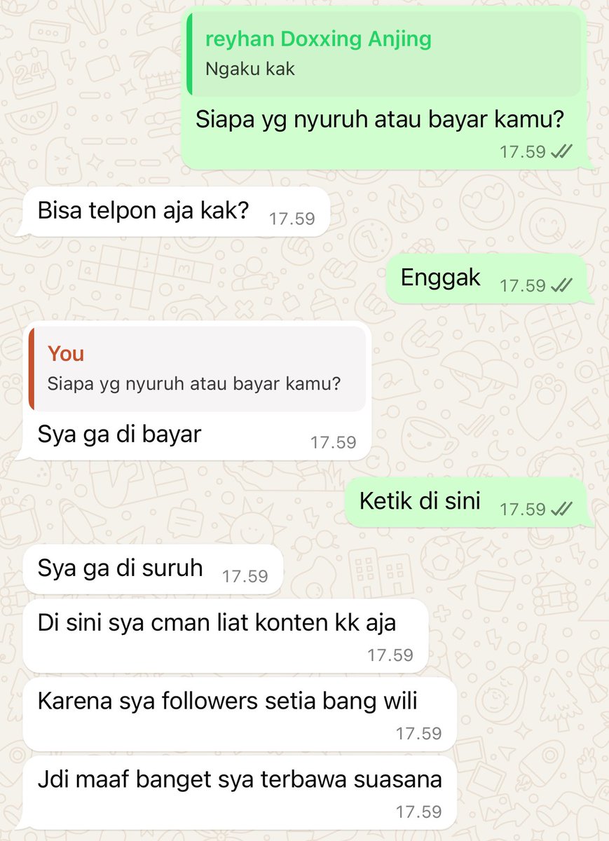 medyrenaldy_'s tweet photo. Update, orang yang melakukan pencurian data saya kemarin chat ini ke saya.

Kalau kalian jadi saya, what would you do? https://t.co/1Iwtnw56kU