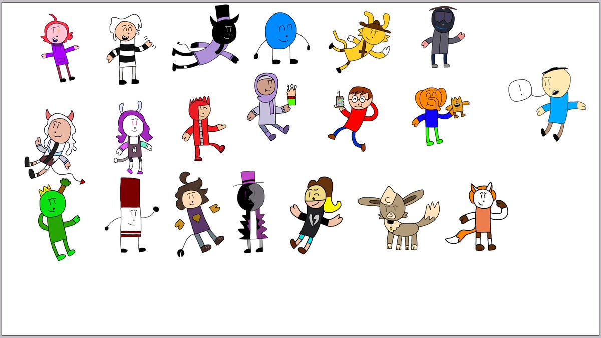 OscarDraws_'s tweet photo. Sorry for the delay but the white void is back!!!!! (Now featuring: @Cherr1_Chair, @Lutherandm0use, @AlbertYara2,  @LimeyAlgodoo, @MaroonMarker, @LolbitTyeFox, and @m3chpencil) Remember to comment/quote tweet this tweet to be a part of this white void :D #drawing #whitevoid #cool https://t.co/AIU1a45rgU