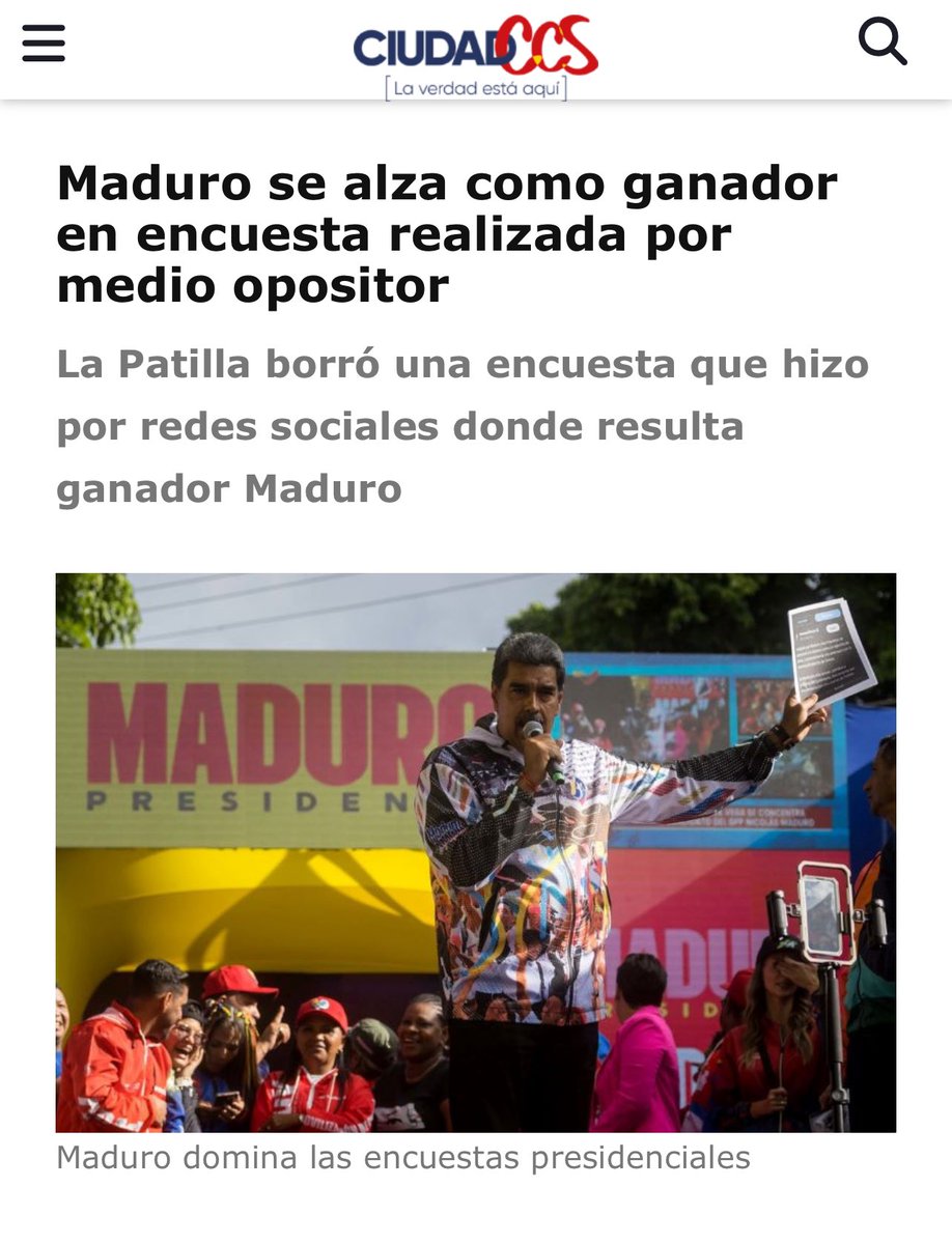 FerrCarrillo's tweet photo. @LuisOlavarrieta Obviamente querido LUIS. Este es tu público. El mismo que sólo tiene 100% de odio, insultos y comentarios negativos cuando me entrevistas. Yo creo más en esta encuesta. Tú no? https://t.co/1YzYgwDCWF