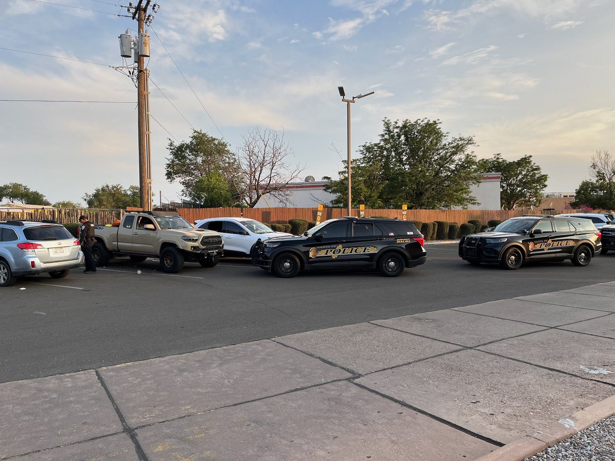 Santa Fe PD (@santafepolice) on Twitter photo Update- Patrol Team B Police Officers are on scene at McDonaldâs at St. Francis & Cerrillos Road.
Officers, w/help of a vehicle owner, located the ownerâs stolen motor vehicle AND two more stolen motor vehicles.
#StaySafeSantaFe
#ProtectAndServe
<a href="/SFCRIMESTOPPERS/">SF Crime Stoppers</a>
<a href="/SantaFeGov/">Santa Fe Gov</a> Update- Patrol Team B Police Officers are on scene at McDonaldâs at St. Francis & Cerrillos Road.
Officers, w/help of a vehicle owner, located the ownerâs stolen motor vehicle AND two more stolen motor vehicles.
#StaySafeSantaFe
#ProtectAndServe
<a href="/SFCRIMESTOPPERS/">SF Crime Stoppers</a>
<a href="/SantaFeGov/">Santa Fe Gov</a>