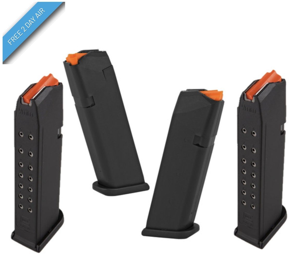 Mrgunsngear's tweet photo. 4x pack of Gen 5 factory Glock 17/34/45 standard capacity 17 round mags for $89 shipped currently here: https://t.co/OtkyPAp7e9
#glock #ElectionInsurance https://t.co/6RNOJKqRoz