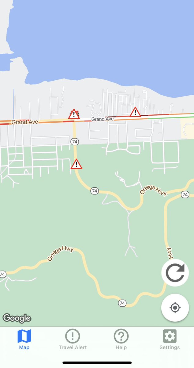N1SenseiForever's tweet photo. @bayanwang @CALFIRERRU I hope this helps! 
Cars on OC side are being turned around at the Candy Store. (Cal Trans App) I don’t see any mention of both side closure aside from a question asking if residents can get to El Carizo. https://t.co/QaJL1NoVXf