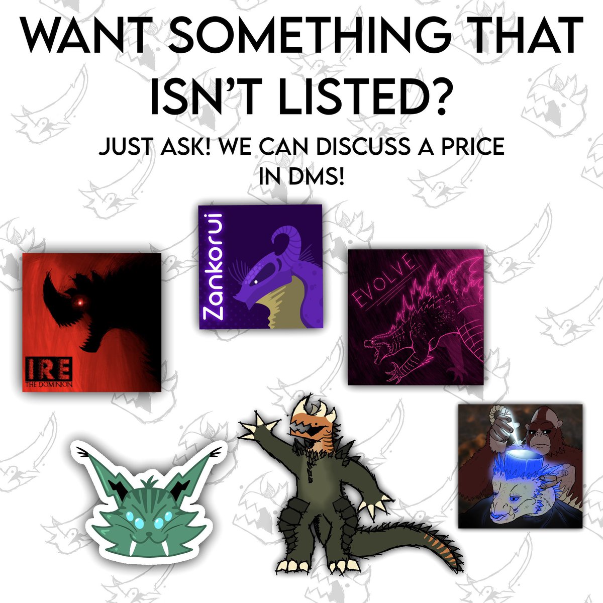 _ddsketch_'s tweet photo. Example works and prices https://t.co/ww6l2tZeeP