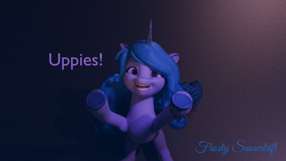 FrostySnowdrift's tweet photo. Uppies! @EquestriaDaily @EquestriaDaily2 #mlp #mlpg5 #mlpgen5 #mlpart #mylittlepony #mlpfim #mlpmym #mlpmakeyourmark #mlpizzy #mlpizzymoonbow #izzymoonbow #blender #mlprender #mlpredesign #mlpblender #mlprender #mylittleponyizzymoonbow #mylittleponyblenderrender https://t.co/5VhsUyEEvP