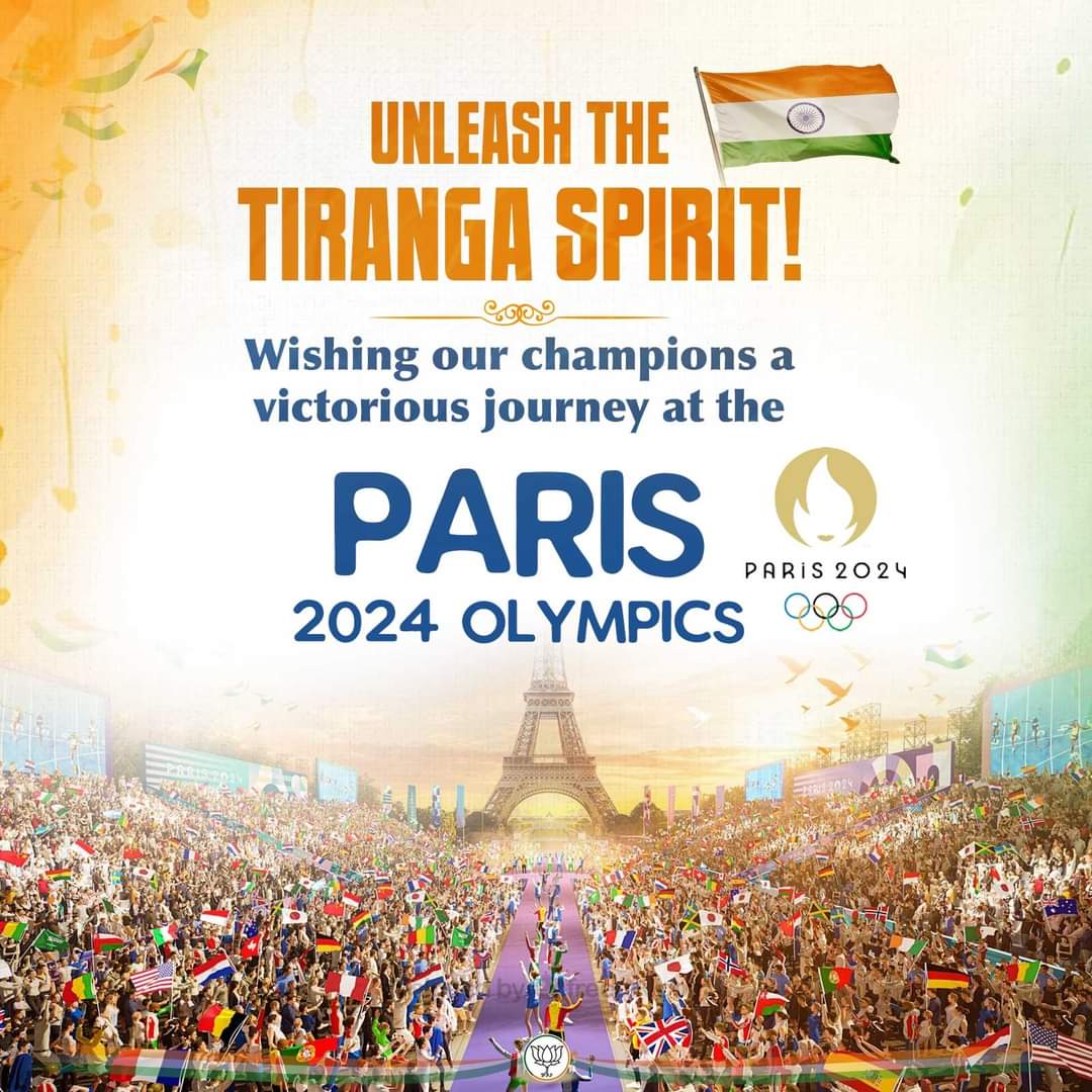 KurilRohan's tweet photo. Jeetega India! 🇮🇳 
.
Best wishes to Team India for a spectacular show at Paris 2024 Olympics.
  #Paris2024Olympics

#Jeetegalndia #india ! 🇮🇳 https://t.co/9p7AGfU1F9