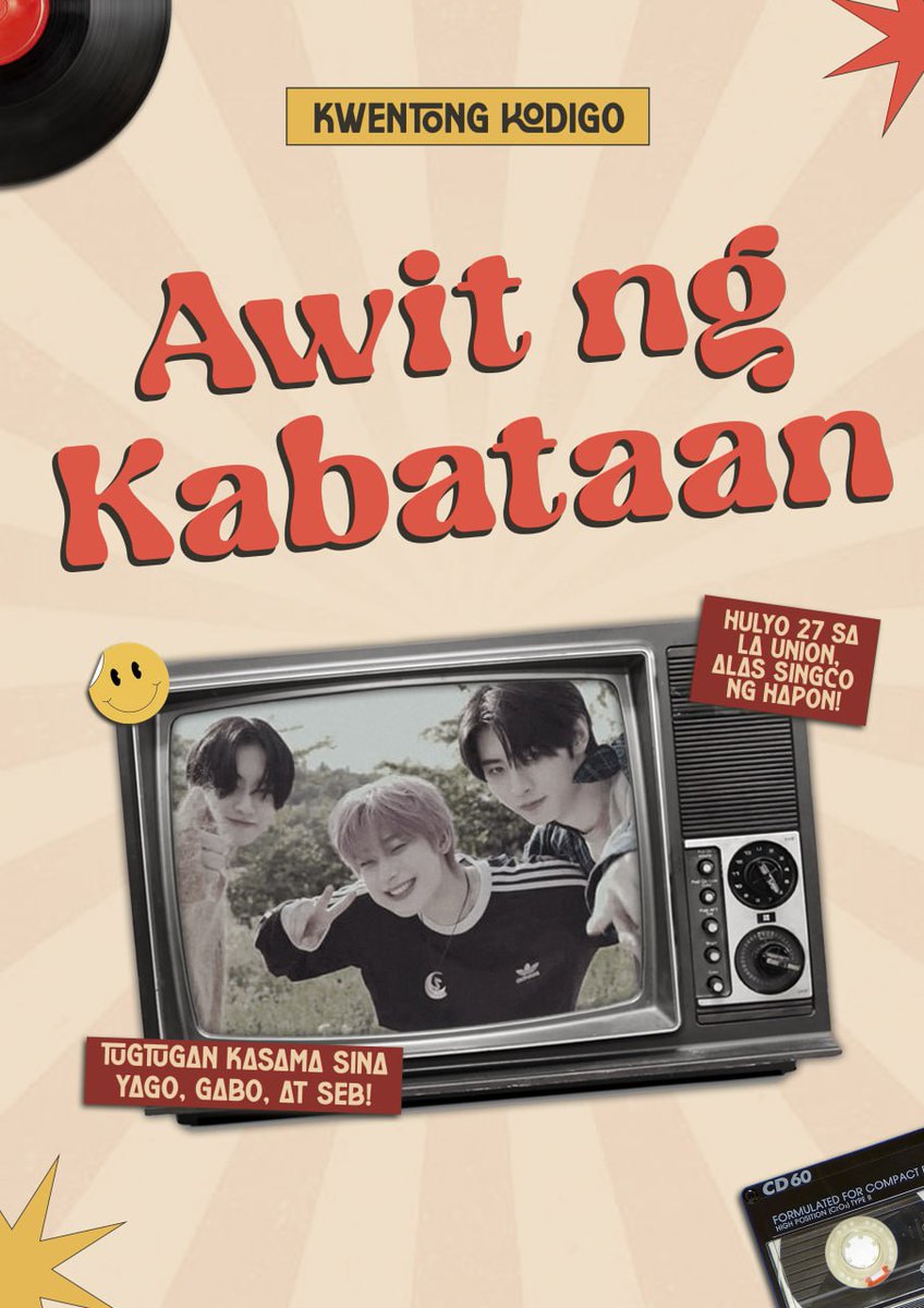 ⠀⠀   

⠀       𝙉𝙖𝙨𝙖'𝙣 𝙖𝙣𝙜 𝙜𝙖𝙣𝙖 𝙢𝙤?
          tayo’y makisabay sa awit
          ng kabataan ng KODIGO!           
             
       ✦ JUL 27 ˏ 2024   ⌗  5 PM PST
       ✧ tinyurl.com/KK2RSVP

⠀⠀