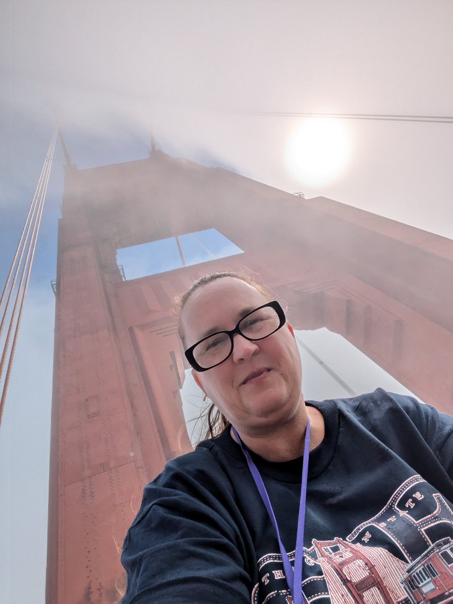 dfteach's tweet image. Two weeks ago I walked across the Golden Gate Bridge and then I watched the sunset over the San Francisco Bay with 120 other teachers. This was a trip that I never even dreamed of taking a year before. I am so thankful for the memories made.
#ImpactRetreat #Framily