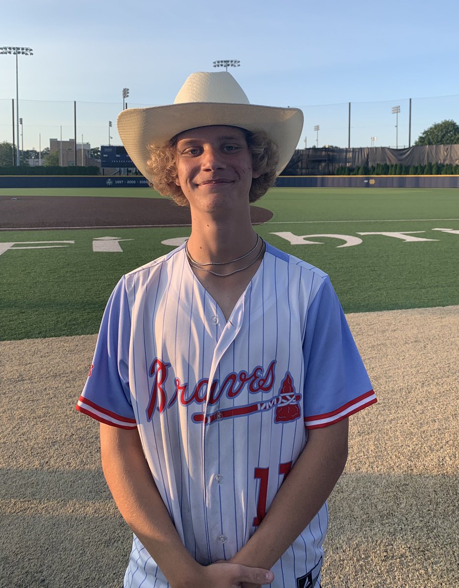 Bourbonnias Braves 2025 (@bourbbraves2025) on Twitter photo Typically the Cowboy Hat has gone to pitchers or guys with a great day at the plate. Today the play that stood out was on defense. <a href="/MasonWh38180681/">Mason White</a> saw a ton of action today and made every play! He earned the POTG Cowboy Hat! <a href="/BBBraves/">Bourbonnais Braves</a> <a href="/PastimeBaseball/">Pastime Tournaments</a> <a href="/K3_County_BSBL/">K3 County Baseball</a> Typically the Cowboy Hat has gone to pitchers or guys with a great day at the plate. Today the play that stood out was on defense. <a href="/MasonWh38180681/">Mason White</a> saw a ton of action today and made every play! He earned the POTG Cowboy Hat! <a href="/BBBraves/">Bourbonnais Braves</a> <a href="/PastimeBaseball/">Pastime Tournaments</a> <a href="/K3_County_BSBL/">K3 County Baseball</a>