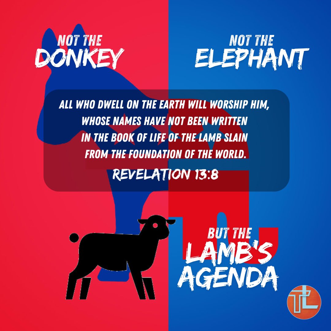 LajaraOFM's tweet image. 🌟🗳️ **Vote with the Lamb's Agenda!** 🗳️🌟

Proverbs 29:2: "When the righteous thrive, the people rejoice; when the wicked rule, the people groan." 🙏🏽
 
#VoteWithFaith #LambsAgenda #ShineHisLight #KingdomMindset #FaithInAction #ChristianVoters #JesusForJustice
@followers