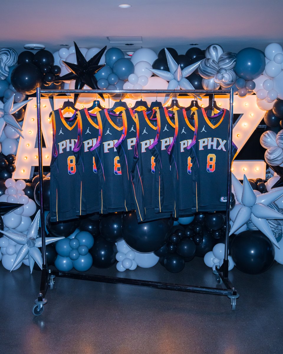 Custom Phoenix Suns jerseys for Ateez