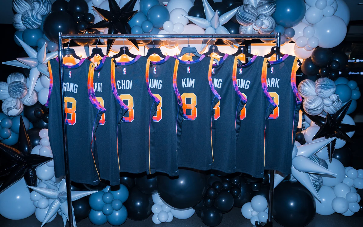 Custom Phoenix Suns jerseys for Ateez