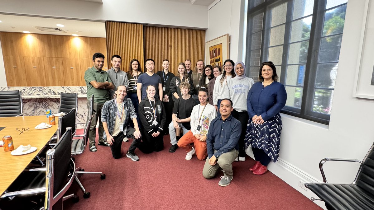 ARC_CoESB's tweet photo. Our BDM Dr @RahauShirazi visited our @QUT node yesterday to exchange information and learn how we can better support the researchers. 🤝

Thank you all for taking the time to meet with us!

#CoESB #OurPeople #SyntheticBiology @arc_gov_au https://t.co/OPSdKgT7fz