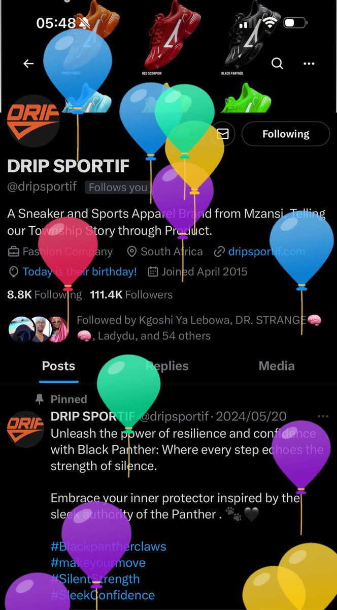 Happy Birthday to <a href="/dripsportif/">DRIP SPORTIF</a> .

#5YearsOfDRIP