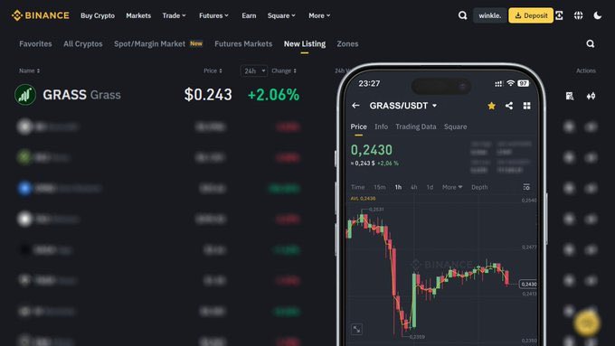 🌱Be part of the AI revolution by being rewarded for your unused Internet.

A confirmed airdrop with 0$ cost.

Built on <a href="/solana/">Solana</a>, <a href="/getgrass_io/">touch grass</a> is a live DePIN Crypto/AI project with +2M users in 190 Countries...

👇Follow these steps to get $GRASS