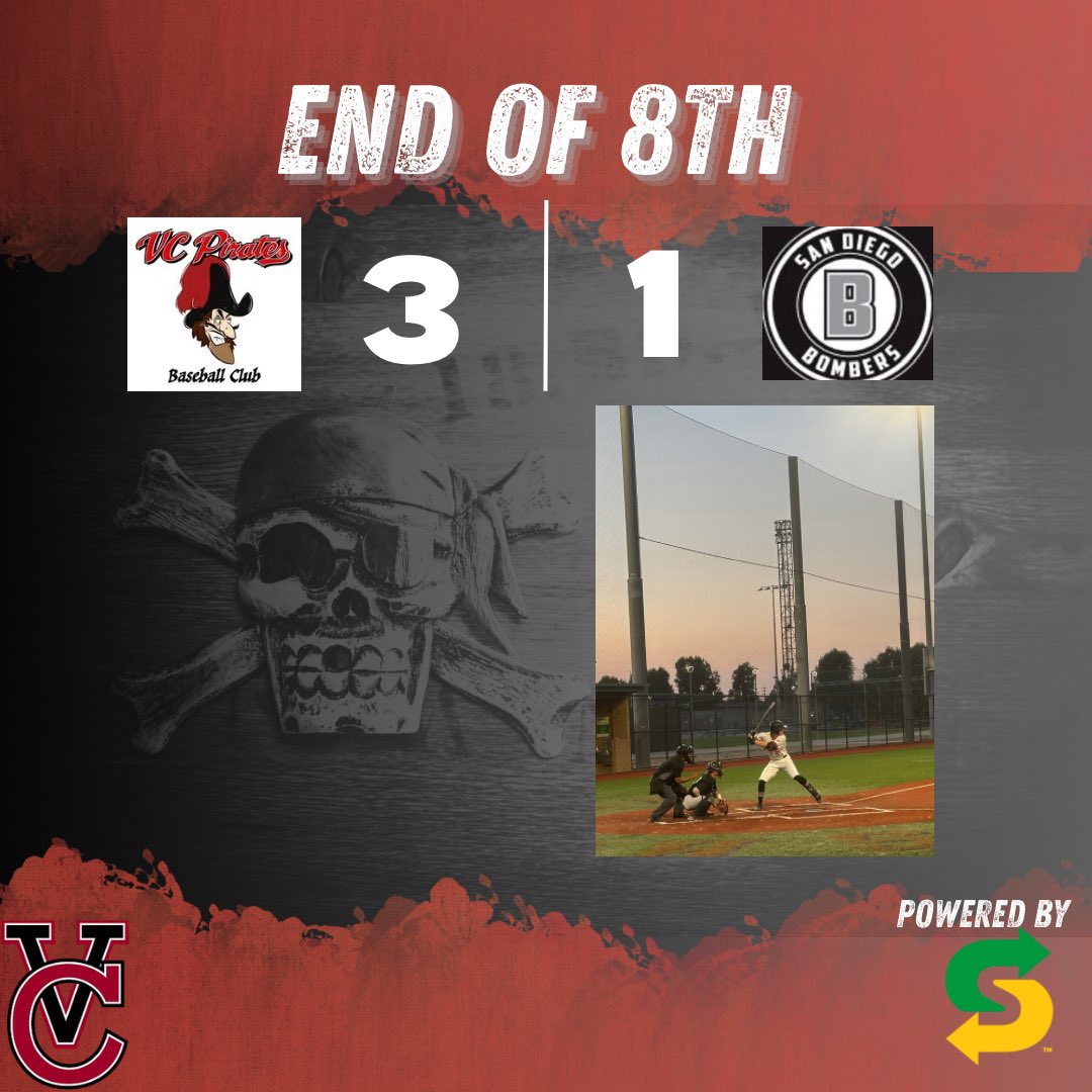 End of the 8th inning! On the road to the win!🏴‍☠️
#gopirates
